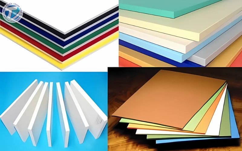 Tấm formex màu được sản xuất với nhiều lựa chọn màu sắc đa dạng